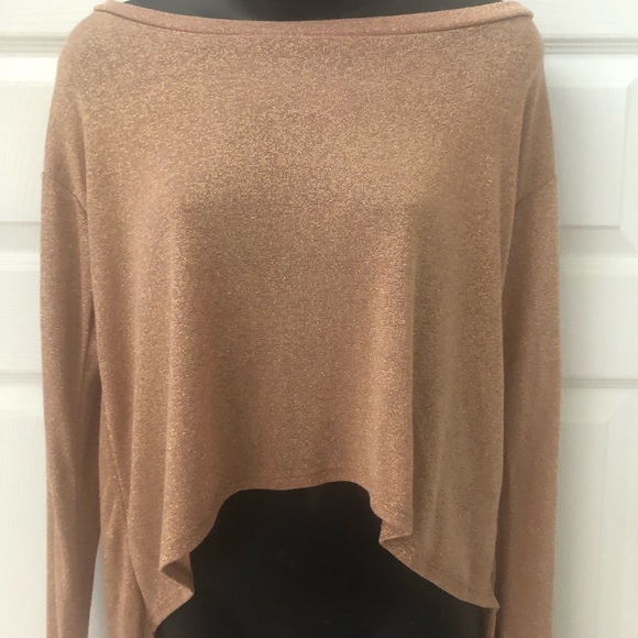 NWT LOVEMARK SPARKLY HIGH LOW TOP SZ M - Picture 2 of 4